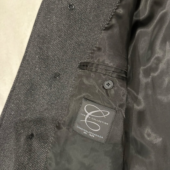 Cardinal of Canada Luxury Collection Cashmere Wool Blend Overcoat - Picture 8 of 13